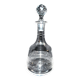 Baccarat carafe orange blossom water in crystal with guilloché decoration 1900