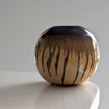 Glazed ceramic ball vase from the Broste Copenhagen brand