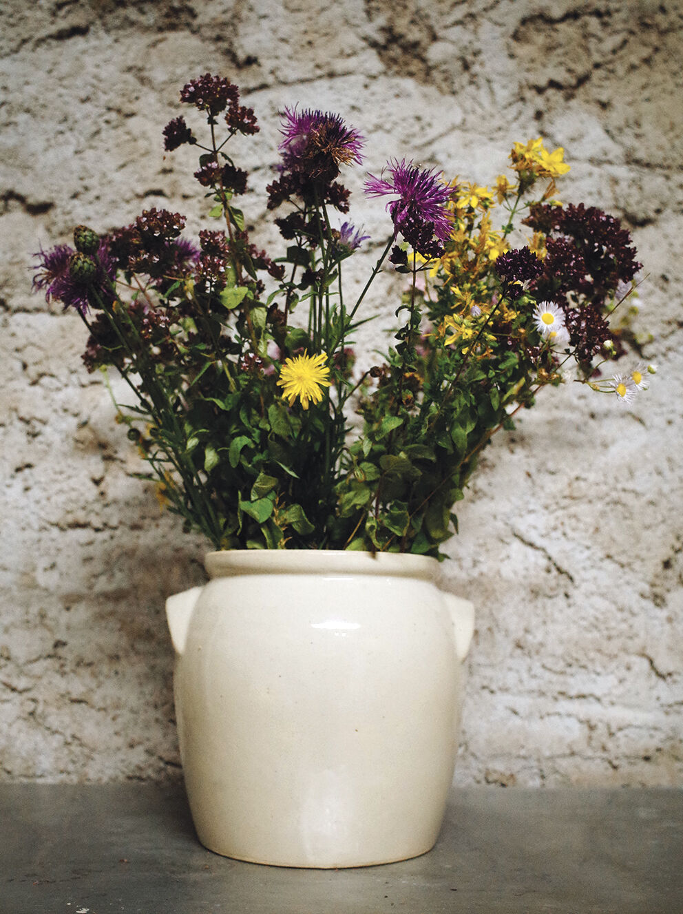 Large ear sandstone pot