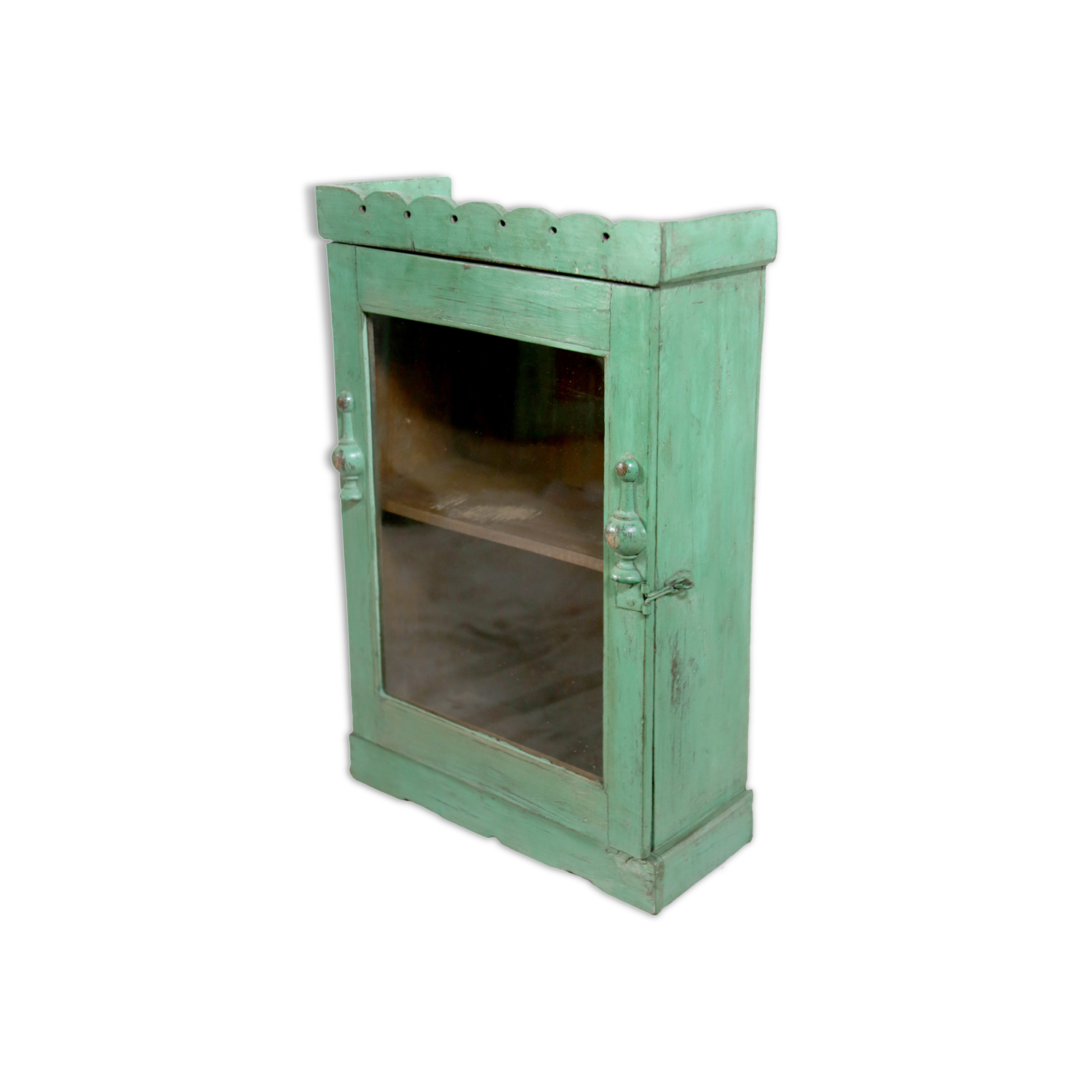 Shelf - old Burmese teak wall window