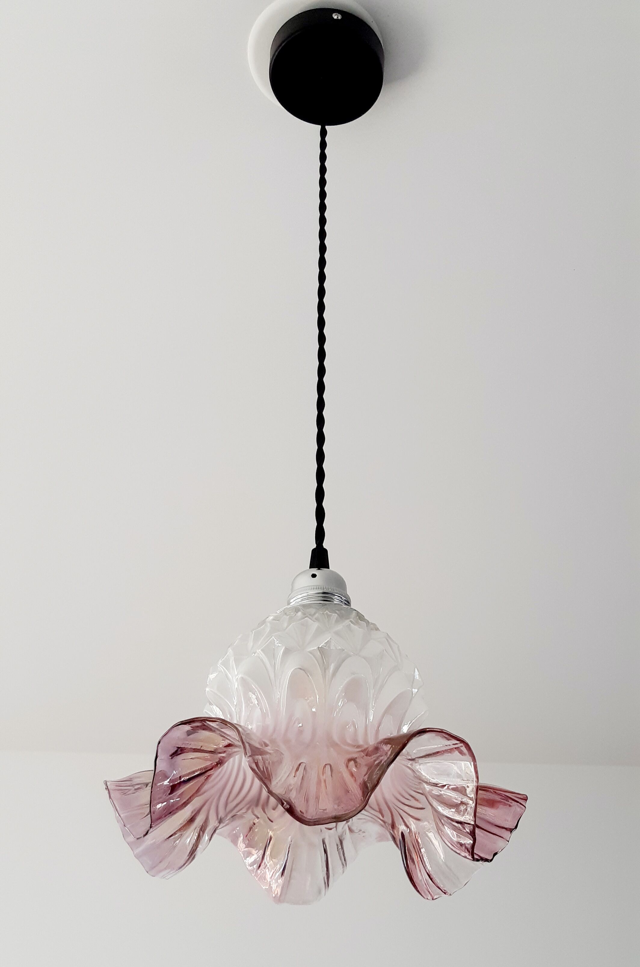 Giant tulip vintage suspension