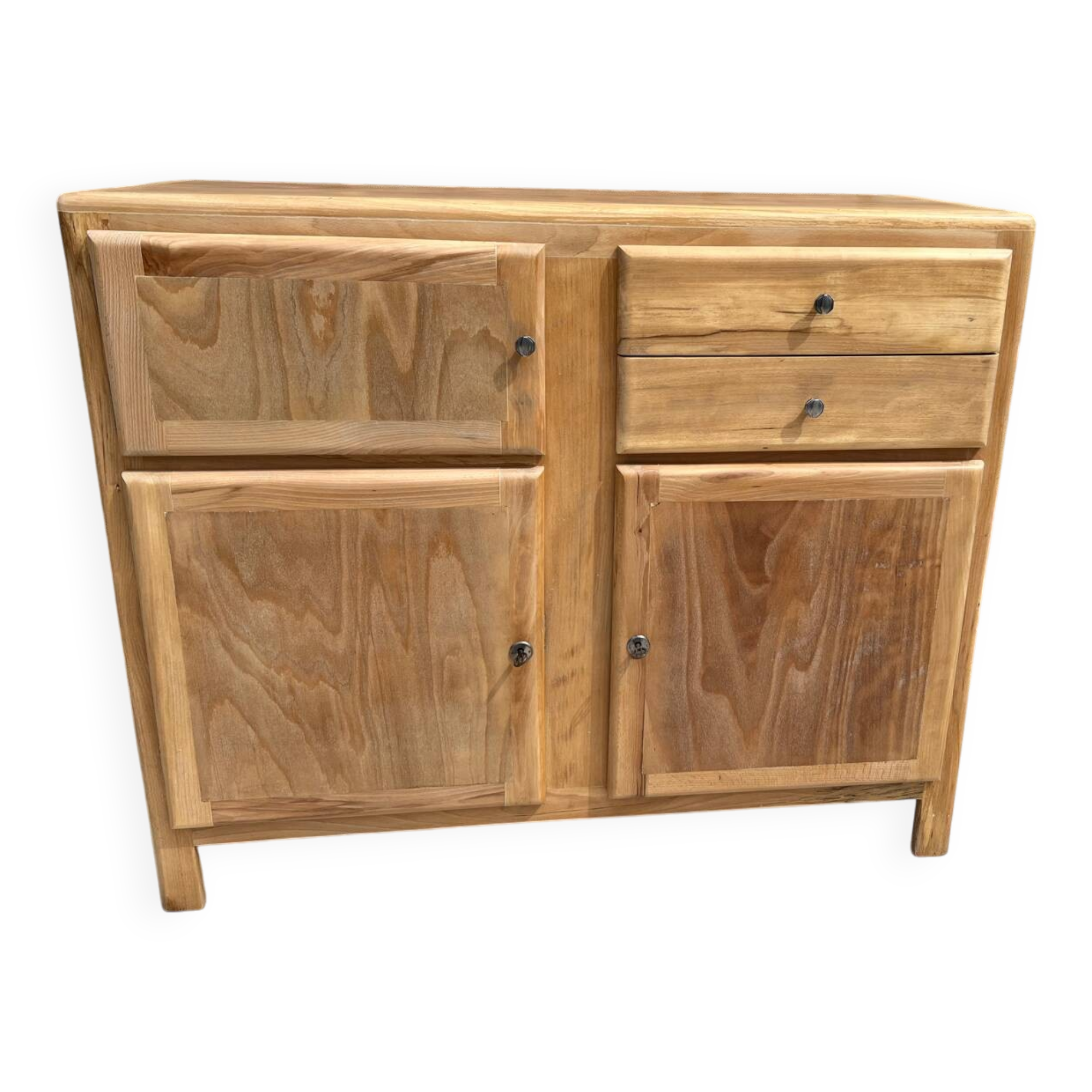 Vintage wooden sideboard cabinet