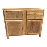 Vintage wooden sideboard cabinet