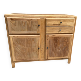 Vintage wooden sideboard cabinet