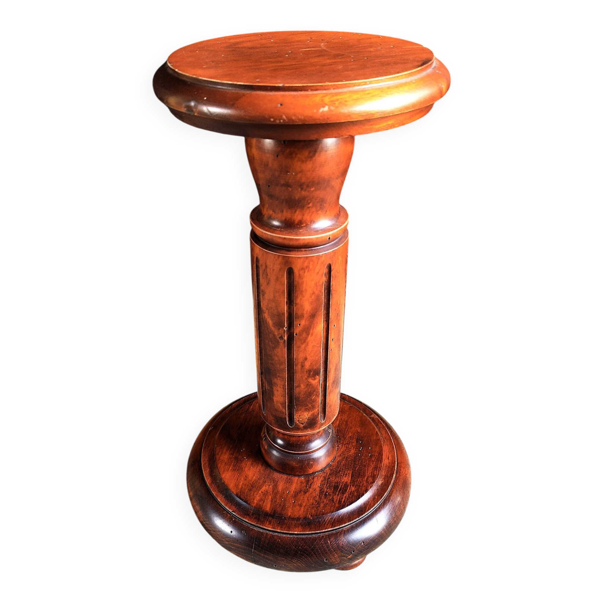 Vintage column pedestal