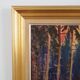 Painting „The Autumn Forest”, Scandinavian design, 1960s