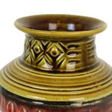 Vintage Bay Keramik Vase West Germany Glazed Earthenware 552-17