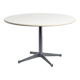 Round table by Charles and Ray Eames for Herman Miller, circa 1970.