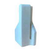 1970 carved stone lamp
