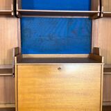 Mid-Century Modern modular wood bookcase from 50s