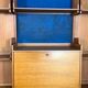 Mid-Century Modern modular wood bookcase from 50s