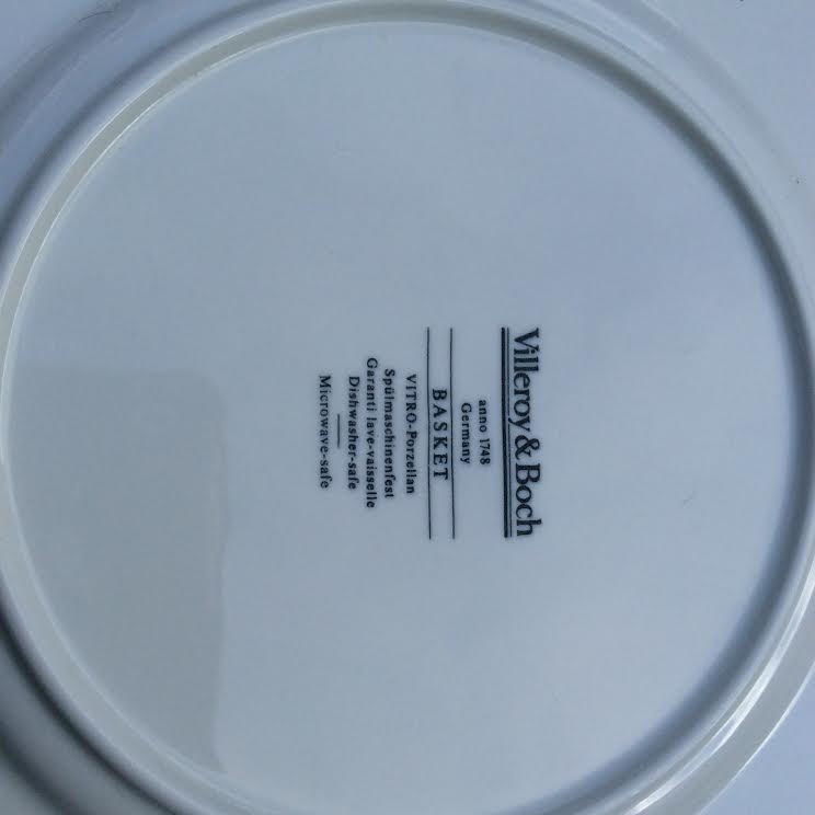 10 Plates Villeroy Boch Model Basketball