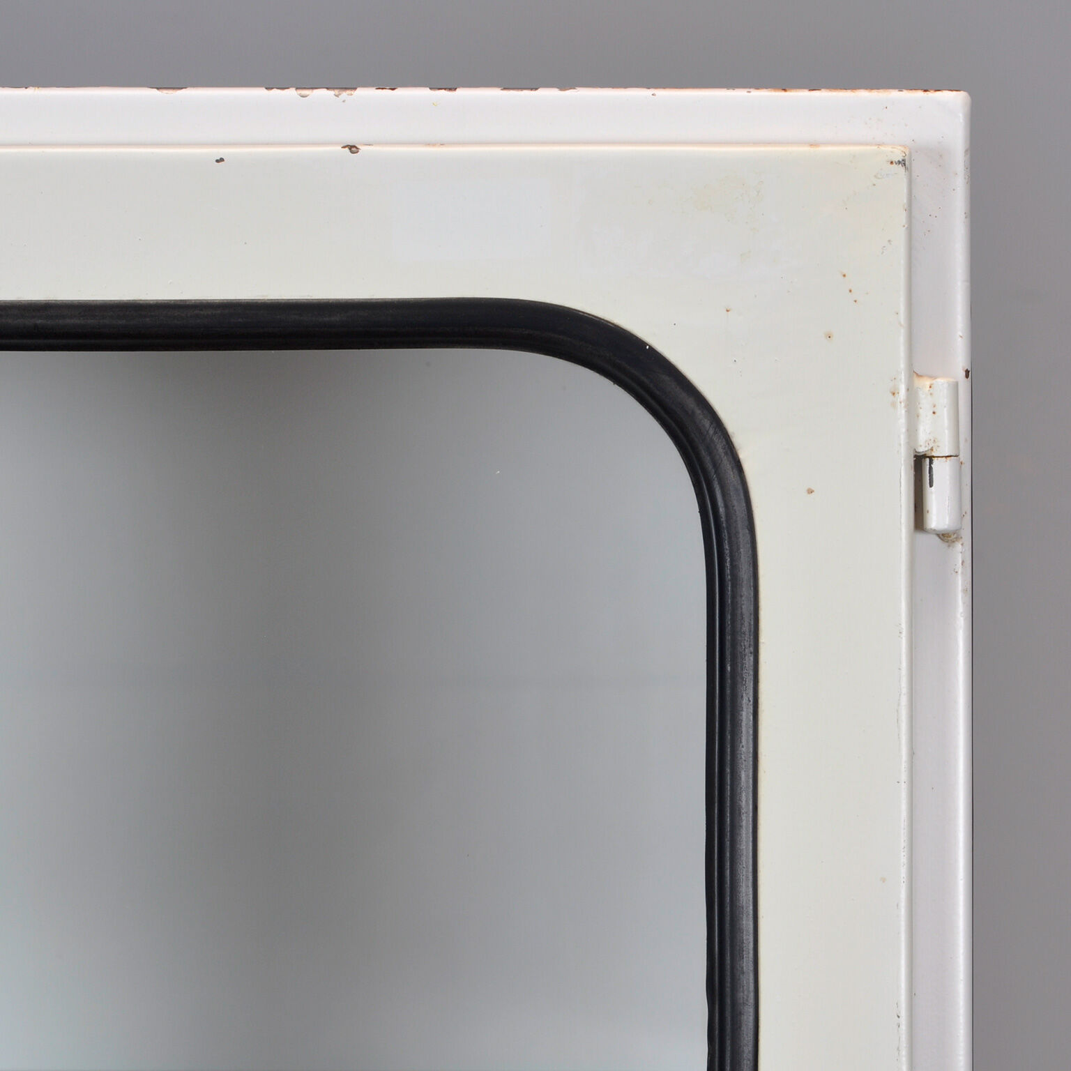 Glass & Iron Medical Cabinet, 1970s