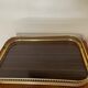 Vintage brass and formica tray 1950s