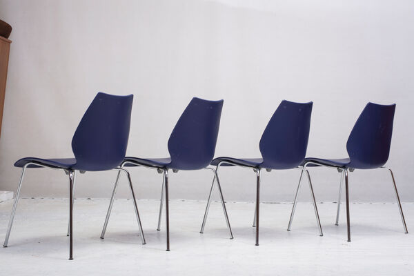 Chaises de Vico Magistretti pour Kartell, années 1980
