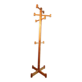 Parrot coat rack in pine 1980
