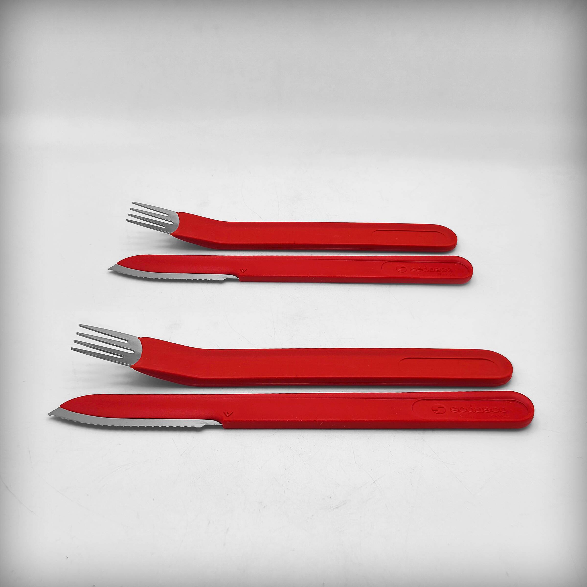 "Casino" cutlery set for 6 people by Sedasco, France, 1970s