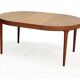 Danish round table by Oluf Th. Larsen Scandinavian teak vintage 1960