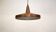 Vintage Copper Pendant Lamp: 1960s Scandinavian Design