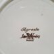 Set 6 assiettes dessert Sarreguemines