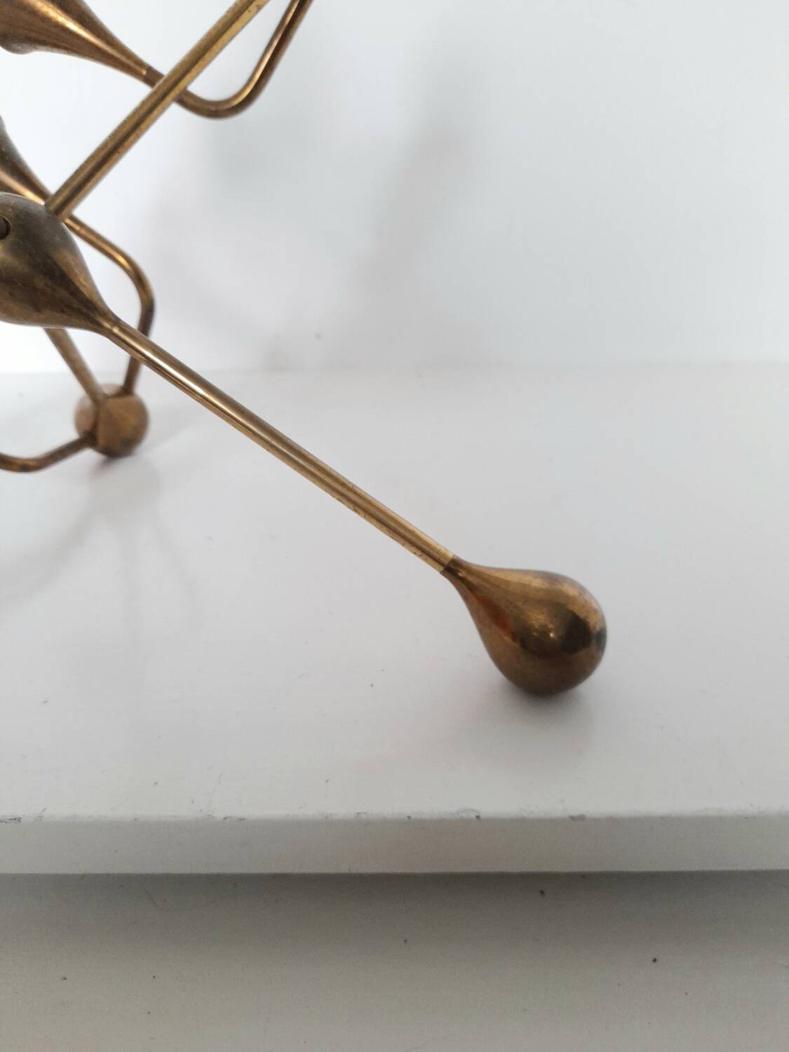 Danish candlestick Freddie Andersen solid brass