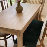 Solid oak farmhouse table – small size,