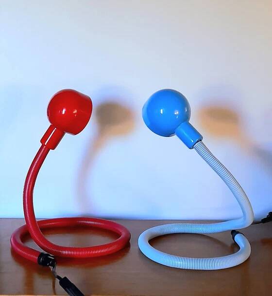 Lampe serpent 1980