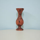 vintage wooden vase