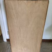 Vintage rattan chest of drawers with 6 drawers