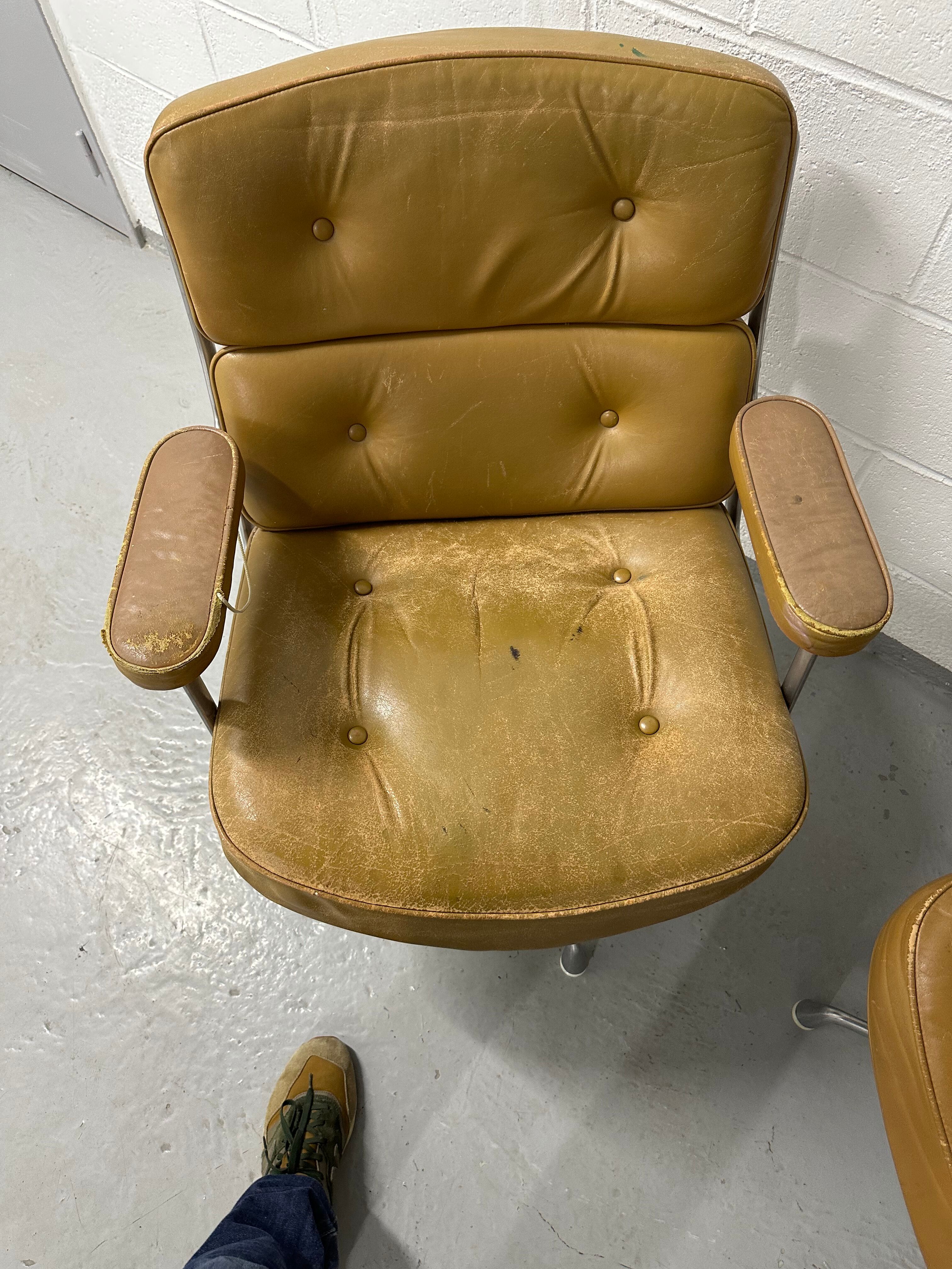 Lobby  Chair Charles & Ray Eames Édition édition Herman Miller Vintage