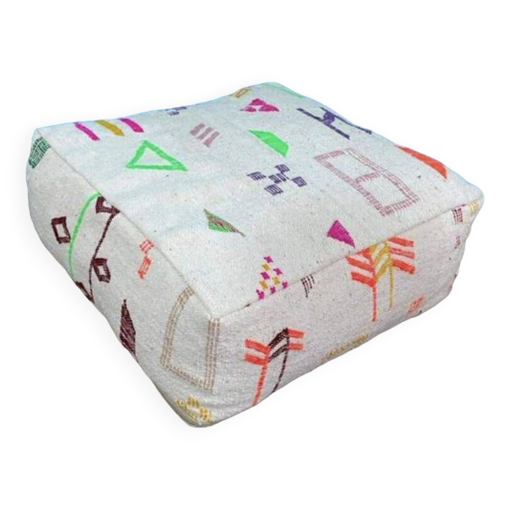 Handmade Berber pouf