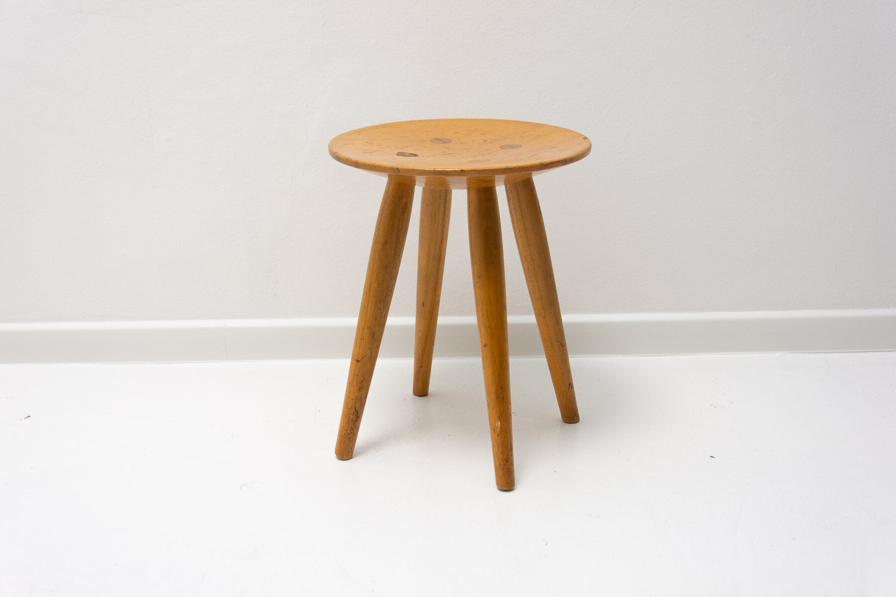 Mid century stool by ÚLUV, 1960´s, Czechoslovakia