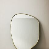 Miroir laiton doré 51 cm