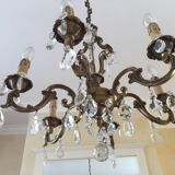 Lustre classique à pampille