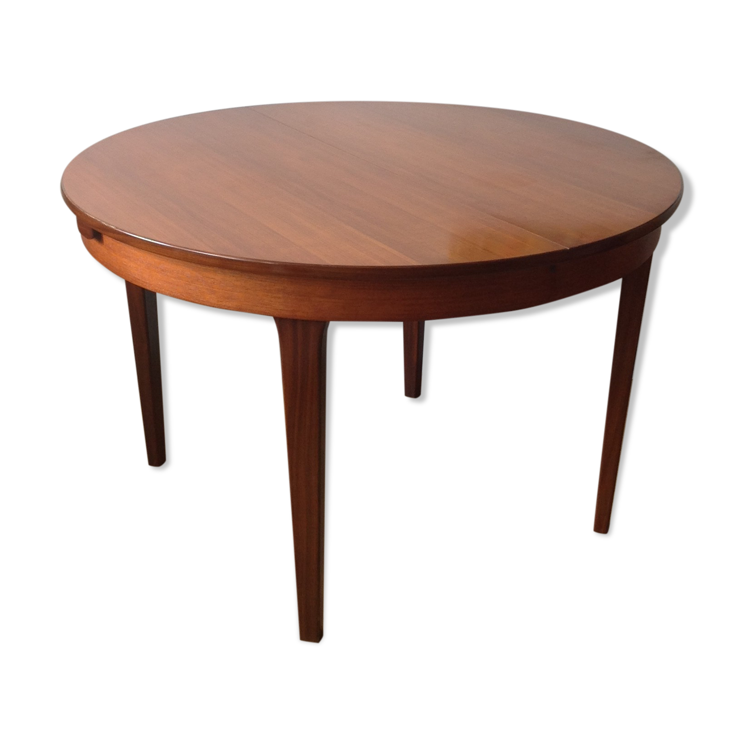 Scandinavian teak round table