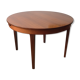 Table ronde teck scandinave