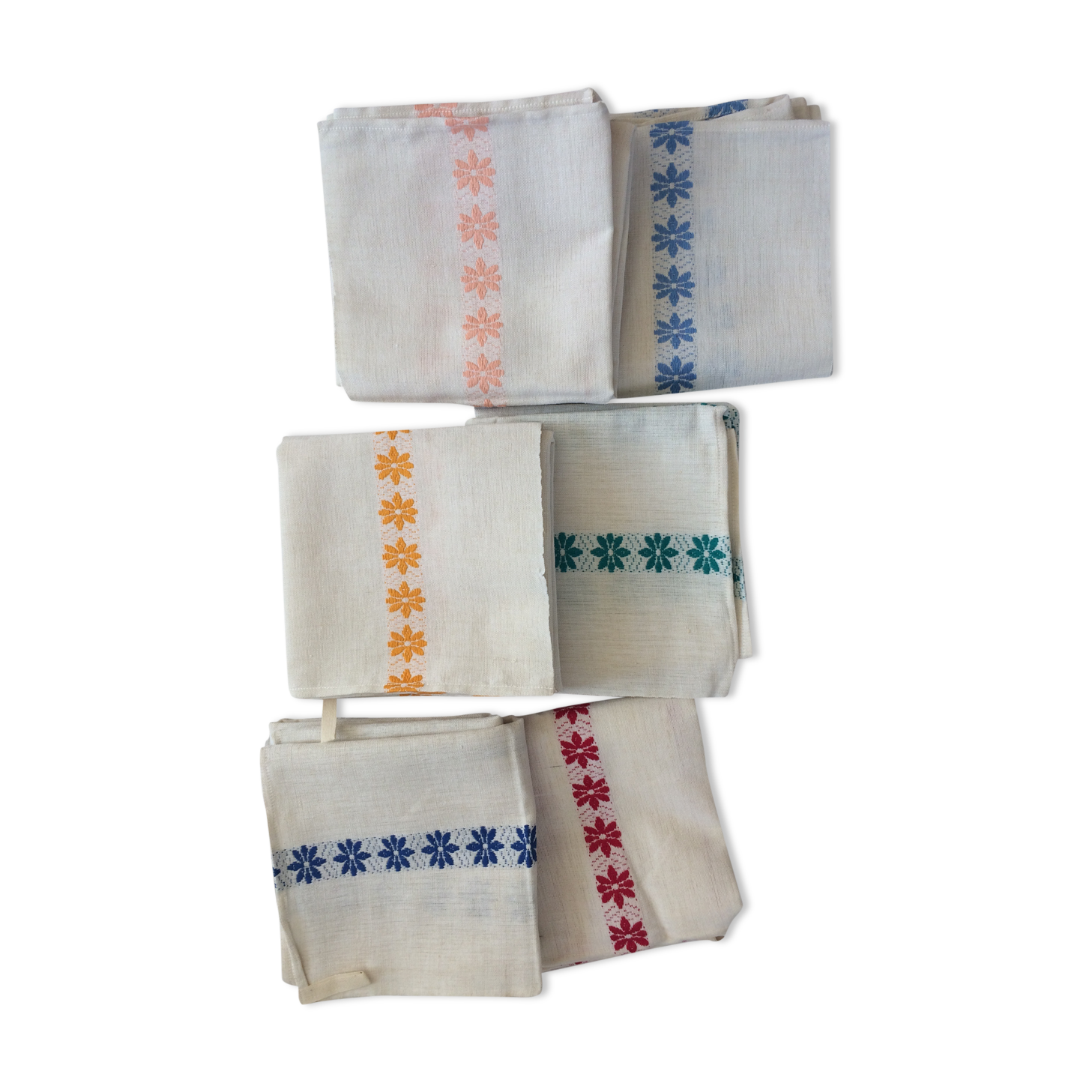 6 old cloths in linen