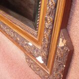 Miroir à glace biseautée époque et style Napoléon III