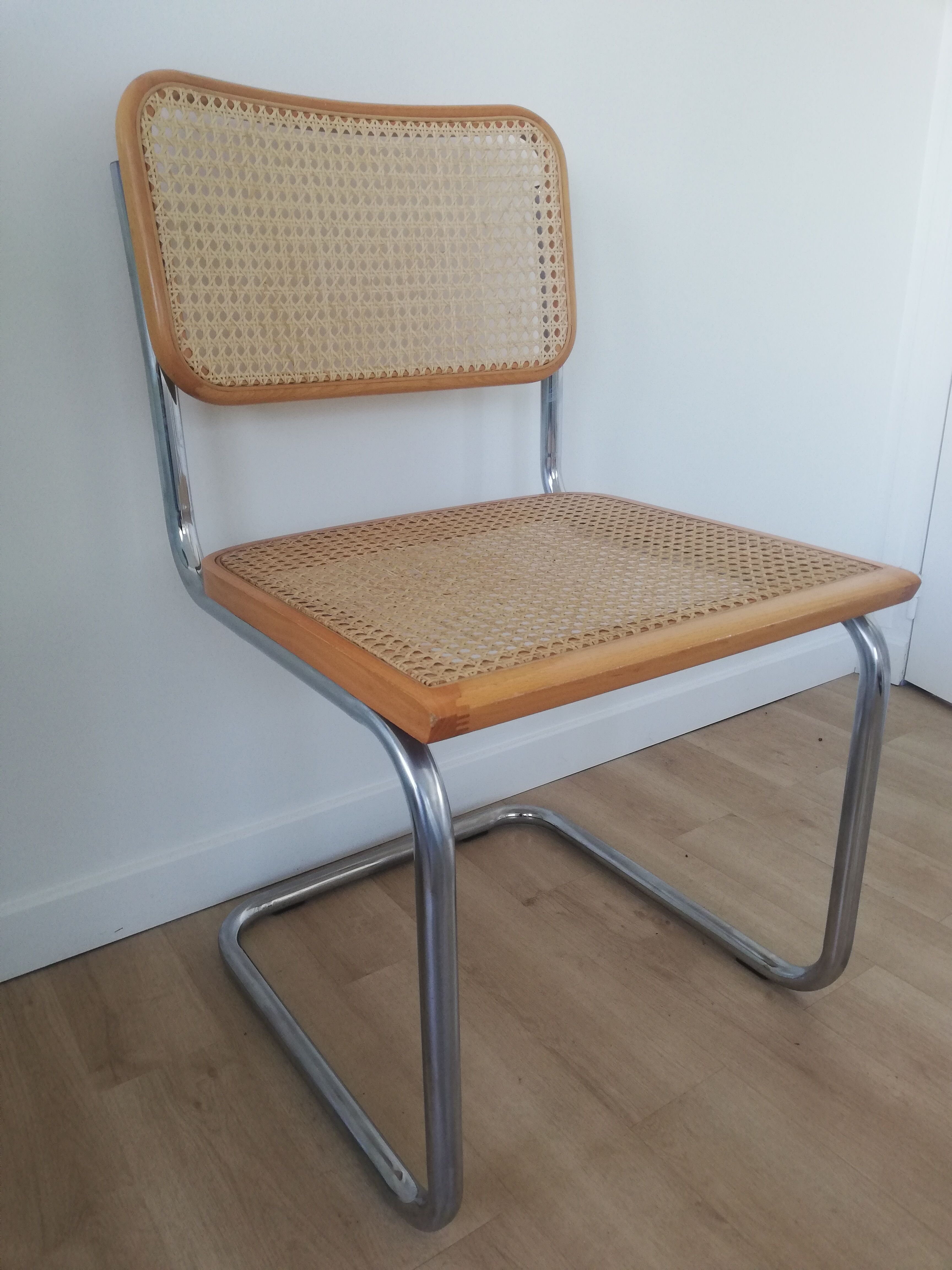 Marcel Breuer caning Chair