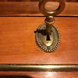 Small secretary English donkey back office Madame 3 drawers