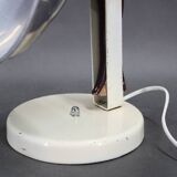 1950s Table Lamp with Aluminium Lampshade, Czechoslovakia