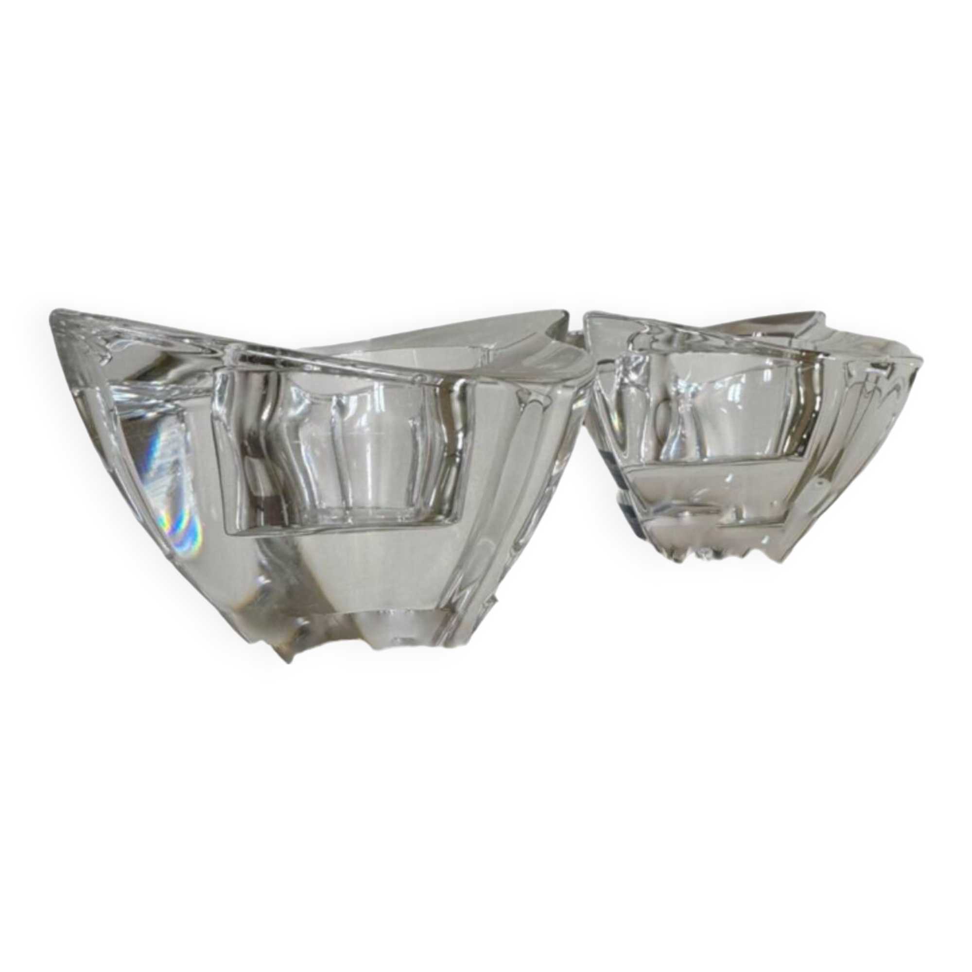 Villeroy & Boch crystal tealight holders