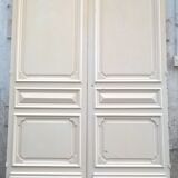 Ancienne double portes haussmannienne