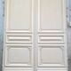 Ancienne double portes haussmannienne