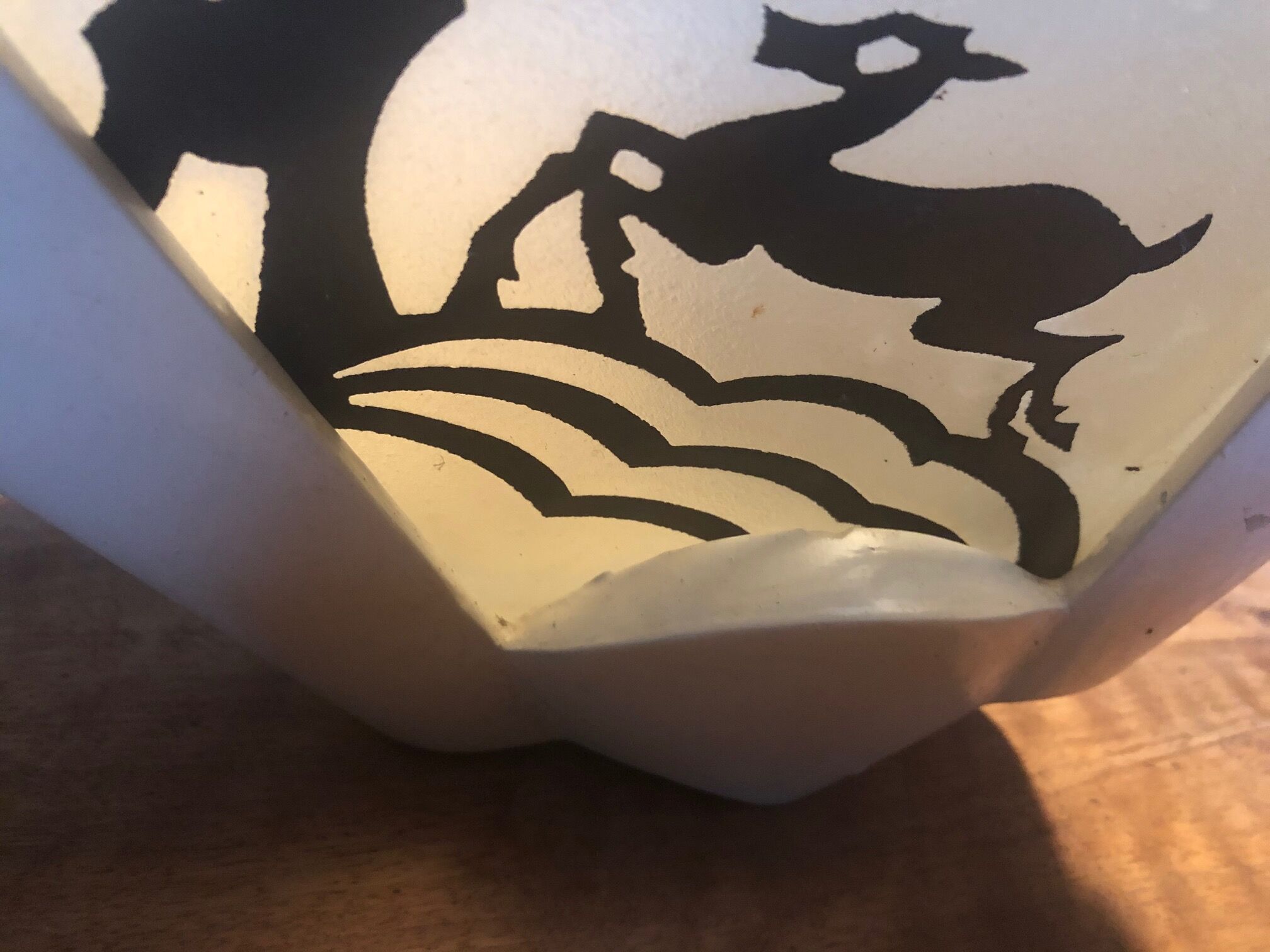 Pair of vasques wall light 1950 plaster