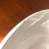 Salins France salad bowl with yellow flower decoration