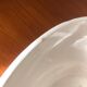 Salins France salad bowl with yellow flower decoration
