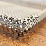 Top in white lacquered metal mathieu mategot