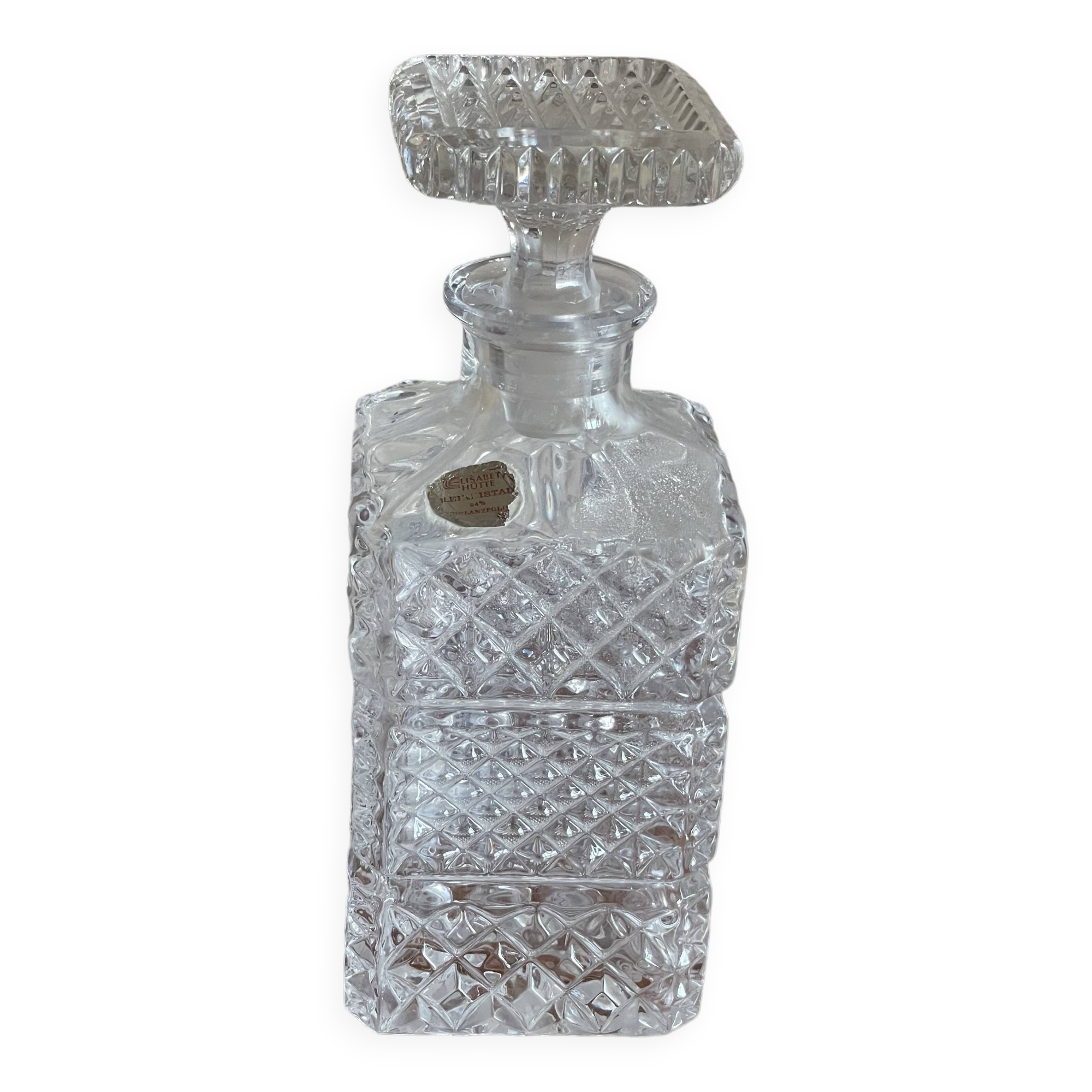 Carafe à whisky en cristal