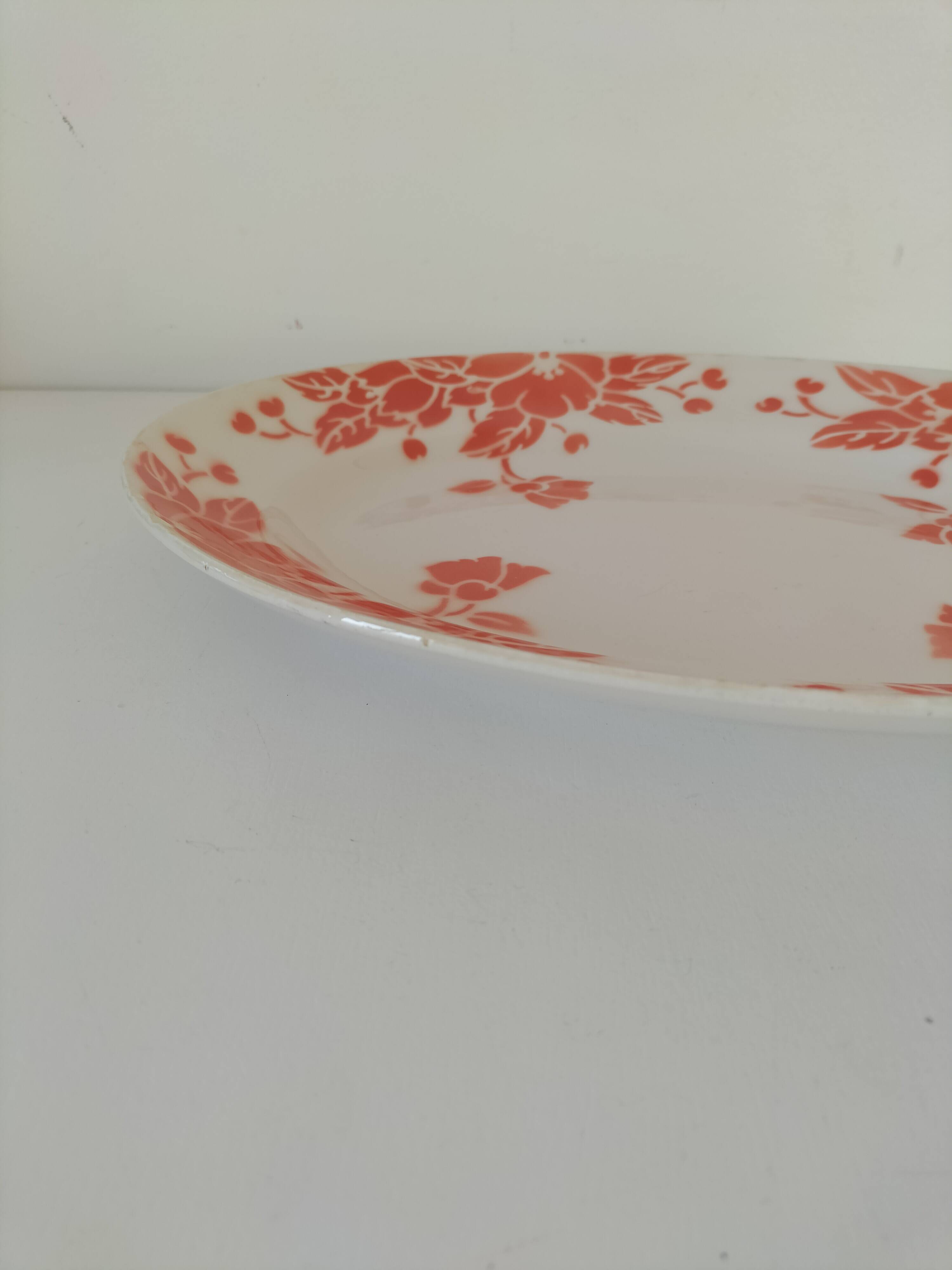 oval dish Moulin des Loups model René